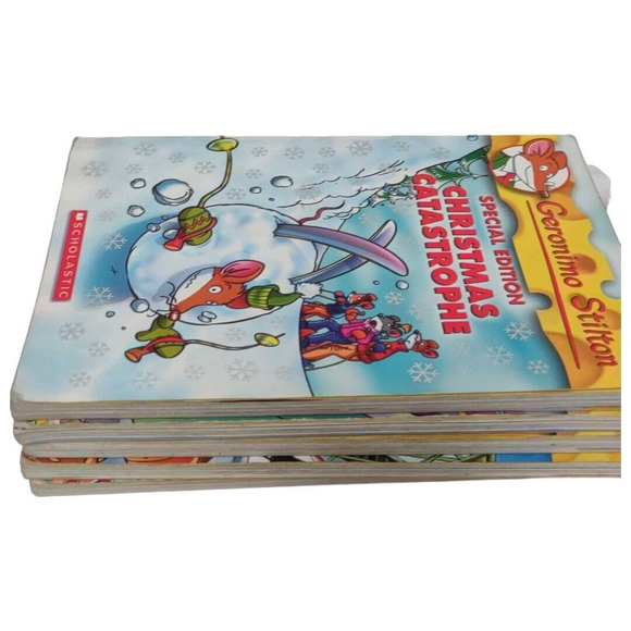 Geronimo Stilton Books Lot Of 5 Childrens Entertainment Family Fun - Picture 5 of 11